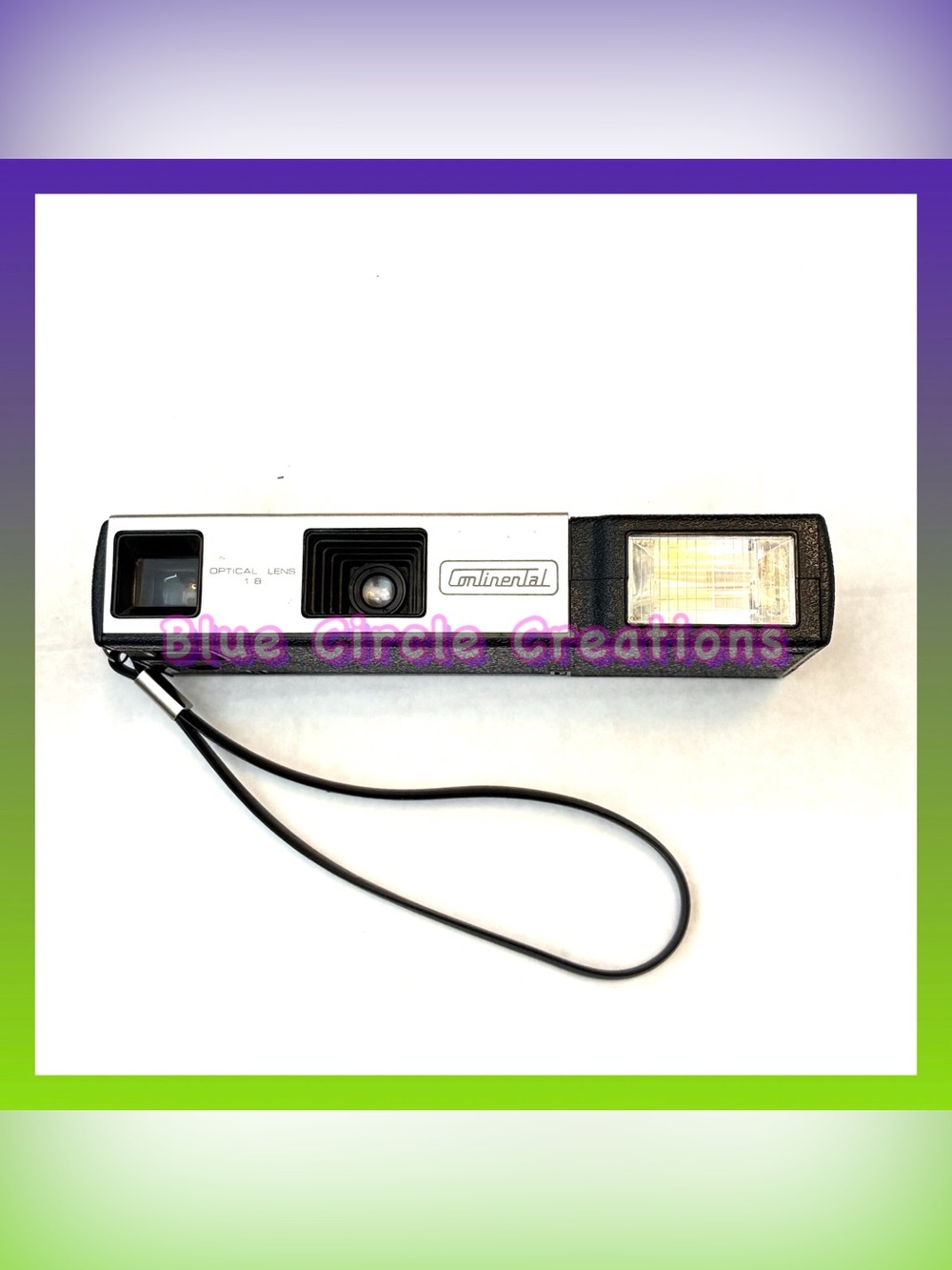 Continental Electroflash 555 Vintage Pocket 110 Film Camera